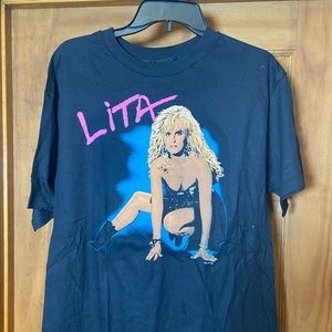 Vintage Lita Ford Tour T-shirt (Size XL)